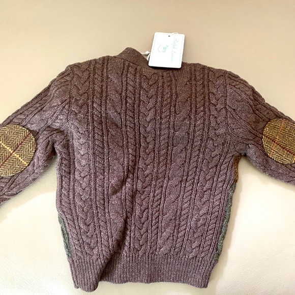 *NEW* Ralph Lauren Baby Collection Brown Cardigan - Picture 3 of 3